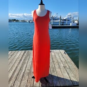 LuLaroe Coral Dani Maxi Dress